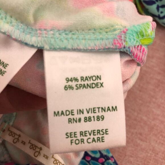 Lilly Pulitzer Womens Reflections Monterrey Long Dress Multicolor Medium - Picture 9 of 10